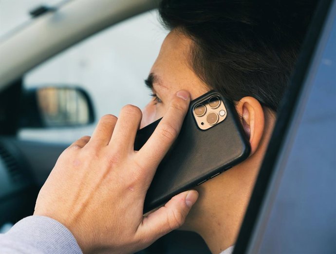 Llamada con un teléfono móvil