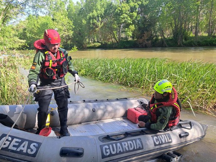 Continúa el operativo de búsqueda del vecino desaparecido desde el miércoles en Langa de Duero (Soria)