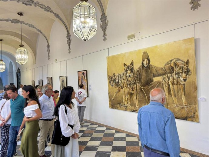 La exposición 'Naturaleza monumental. Una mirada artística a la esencia de Córdoba'.