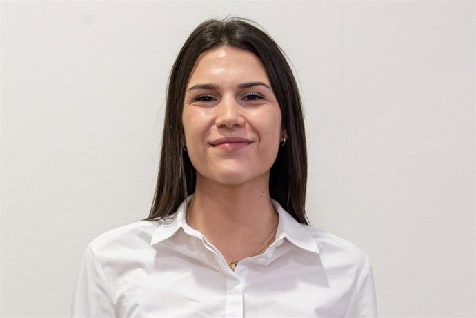 La nueva secretaria general de Juventudes Socialistas de Almería, Victoria Cruz.