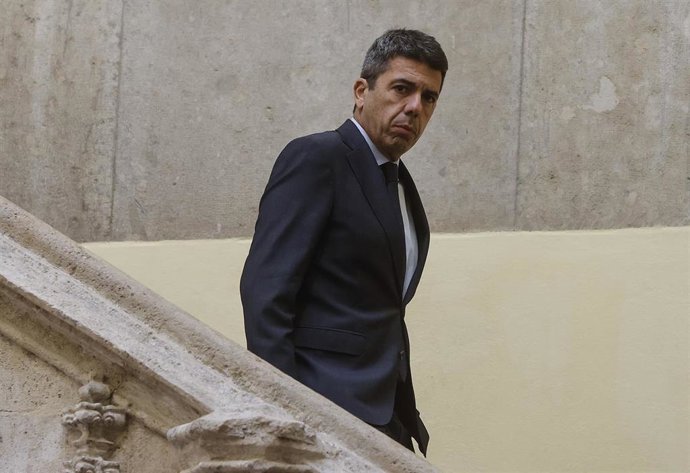 Archivo - El presidente de la Generalitat valenciana, Carlos Mazón, en imagen de archivo