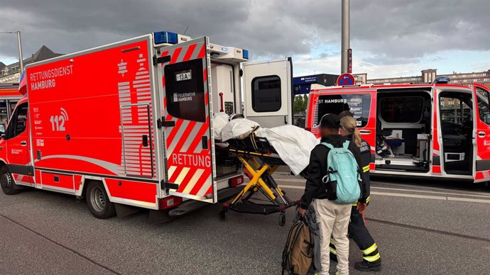Una de les víctimes de l'atac amb arma blanca a Hamburg (Alemanya)