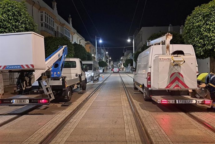 Renovación de la iluminación de la calle Real de San Fernando (Cádiz) con tecnología LED.