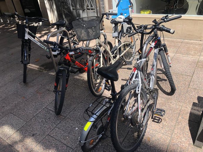 Bicis aparcadas