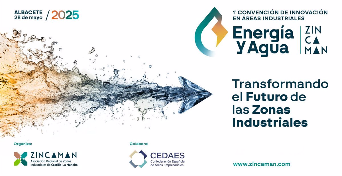 Zincaman celebrará la  I Convención sobre Energía y Agua en Áreas Industriales  en Albacete el próximo miércoles