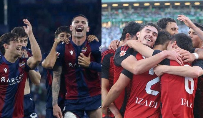 Levante y Mirandés buscan el ascenso directo en LaLiga Hypermotion