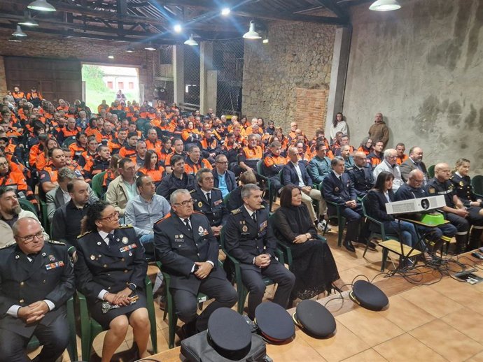Celebración del Día del Voluntariado de Protección Civil en Nava.