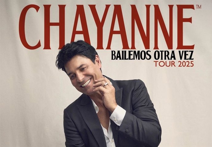 Imagen promocional de la gira de Chayanne.