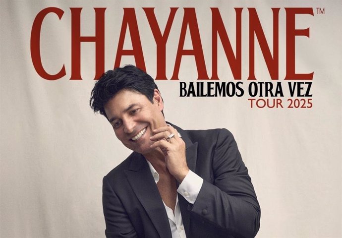 Imagen promocional de la gira de Chayanne.