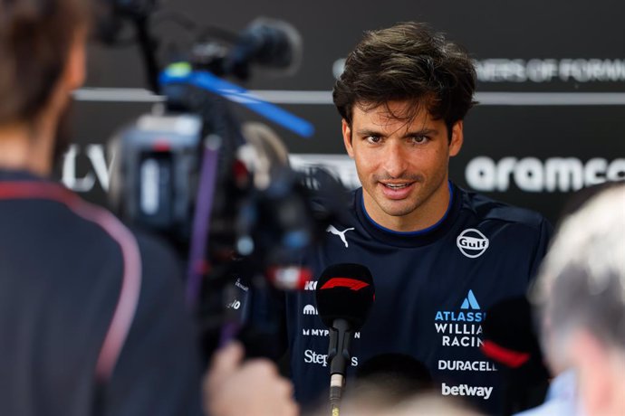 SAINZ Carlos (spa), Williams Racing FW47, portrait during the Formula 1 Tag Heuer Grand Prix de Monaco, 8th round of the 2025 FIA Formula One World Championship from May 23 to 25, 2025 on the Circuit de Monaco, in Monte-Carlo, Monaco - Photo Javier Jimene