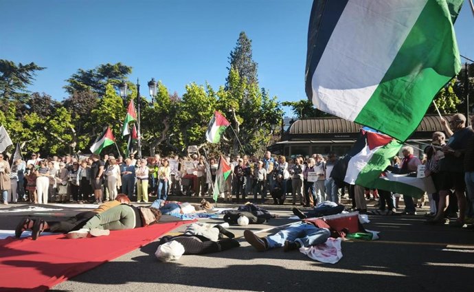 Logroño eleva la voz para un 'Stop genocidio en Gaza' ante "la situación de extrema gravedad" en la zona