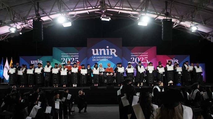 Más de 2.500 estudiantes protagonizan las dos jornadas del 'Encuentro Internacional Alumni Colombia 2025' de UNIR