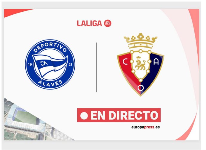 Onces Iniciales confirmados: Deportivo Alavés - Osasuna: resumen y estadísticas del partido de la jornada 38 de LaLiga EA Sports