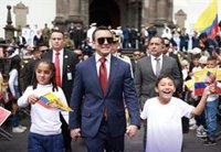 Ecuador.- AMP.- Daniel Noboa toma posesión de un nuevo mandato como presidente de Ecuador