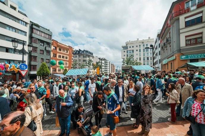 Última edición de la 'Preba de la sidra' de Gascona.