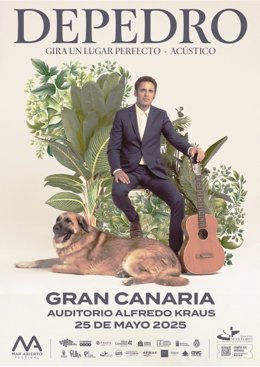 El artista Depedro actúa en el Auditorio Alfredo Kraus, de Las Palmas de Gran Canaria