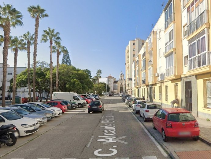 Calle Alcalde Blázquez, una de las vías donde se renovará la red.