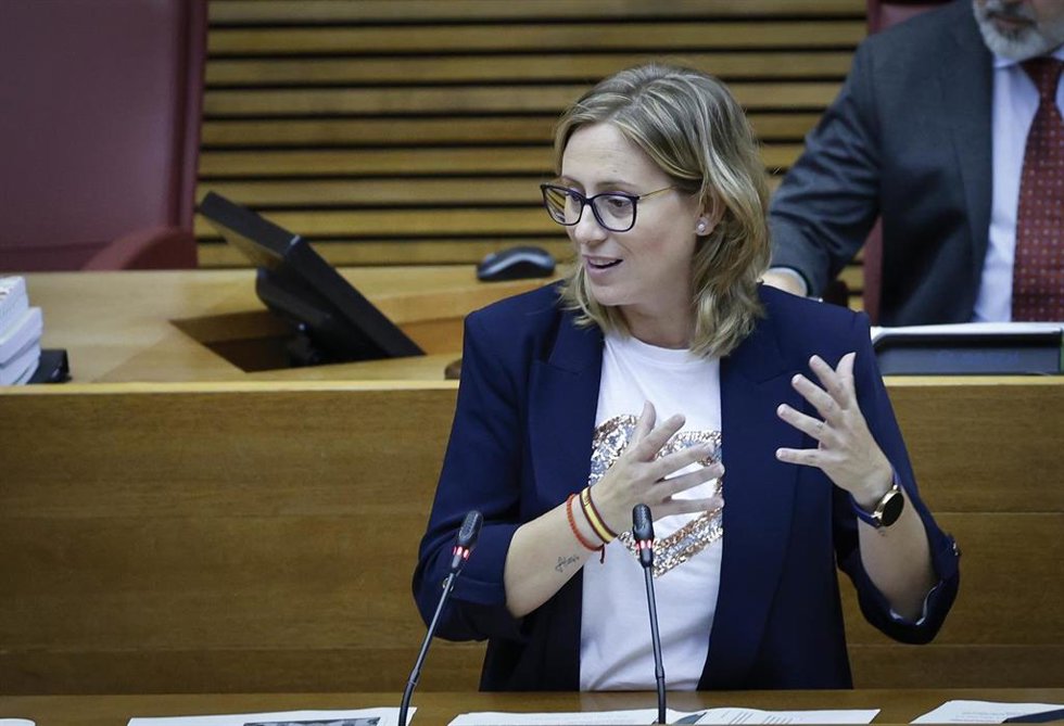 La portavoz adjunta del Grupo Parlamentario Popular (GPP) en Les Corts, Laura Chuli