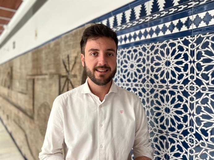El presidente de Nuevas Generaciones de la Región de Murcia, Antonio Landáburu