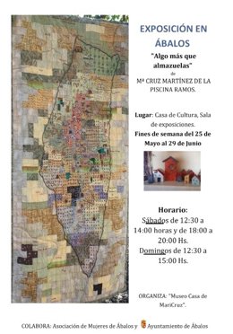 Inauguración de exposición 'Algo más que almazuelas' en la Casa de Cultura de Ábalos