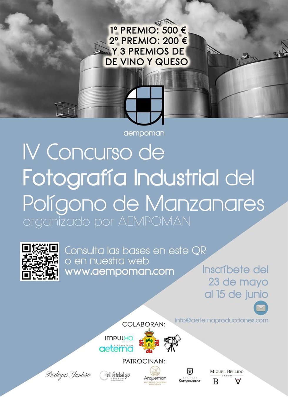 Cartel del concurso de fotografía.