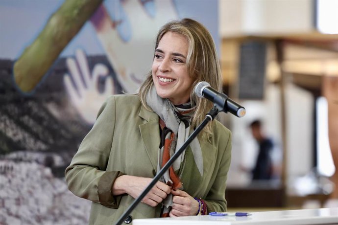 Archivo - La presidenta de la Diputación de Cádiz, Almudena Martínez.
