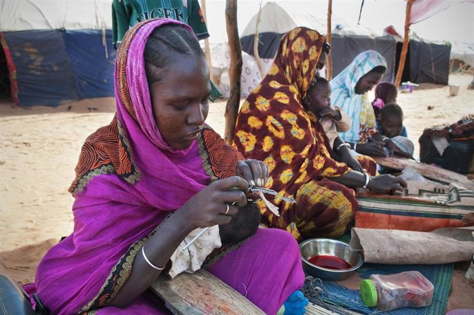 Archivo - Mujeres de Mauritania y Mali