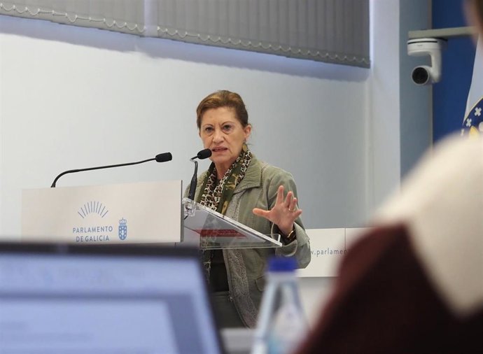 A portavoz de Sanidade do Grupo Socialista, Elena Espinosa.