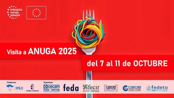 Cartel de la Feria Anuga.