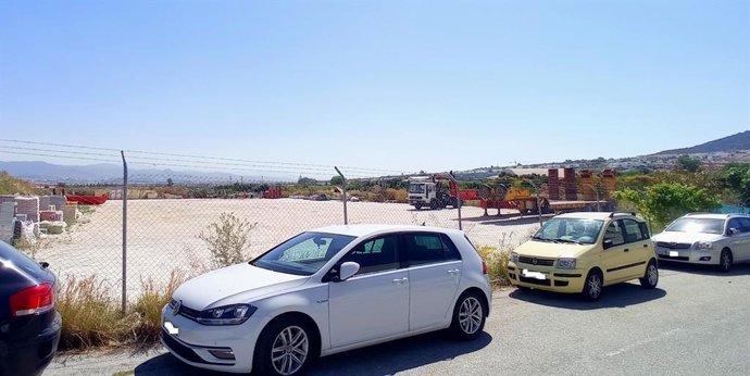 Vista de una de las parcelas donde se prevé la construcción de un nuevo hotel en Alhaurín de la Torre.