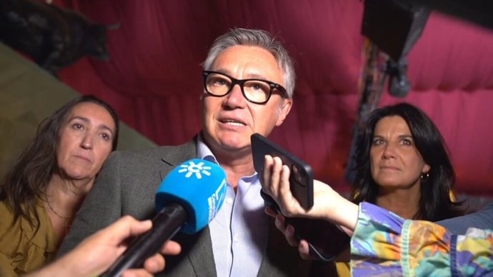 El portavoz de Vox en Andalucía, Manuel Gavira.