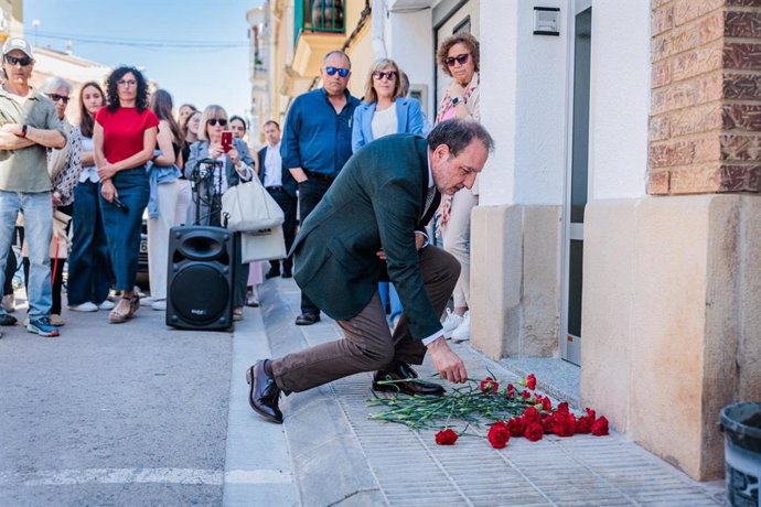 El conseller de Justícia i Qualitat Democràtica, Ramon Espadaler, durant l'acte a Les Borges Blanques (Lleida)