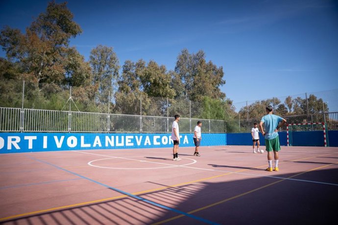 Instalaciones deportivas en Málaga.