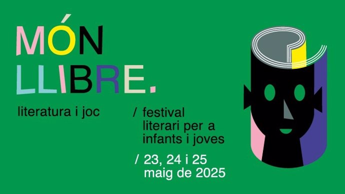 Cartell del 20 festival literari infantil Món Llibre de Barcelona