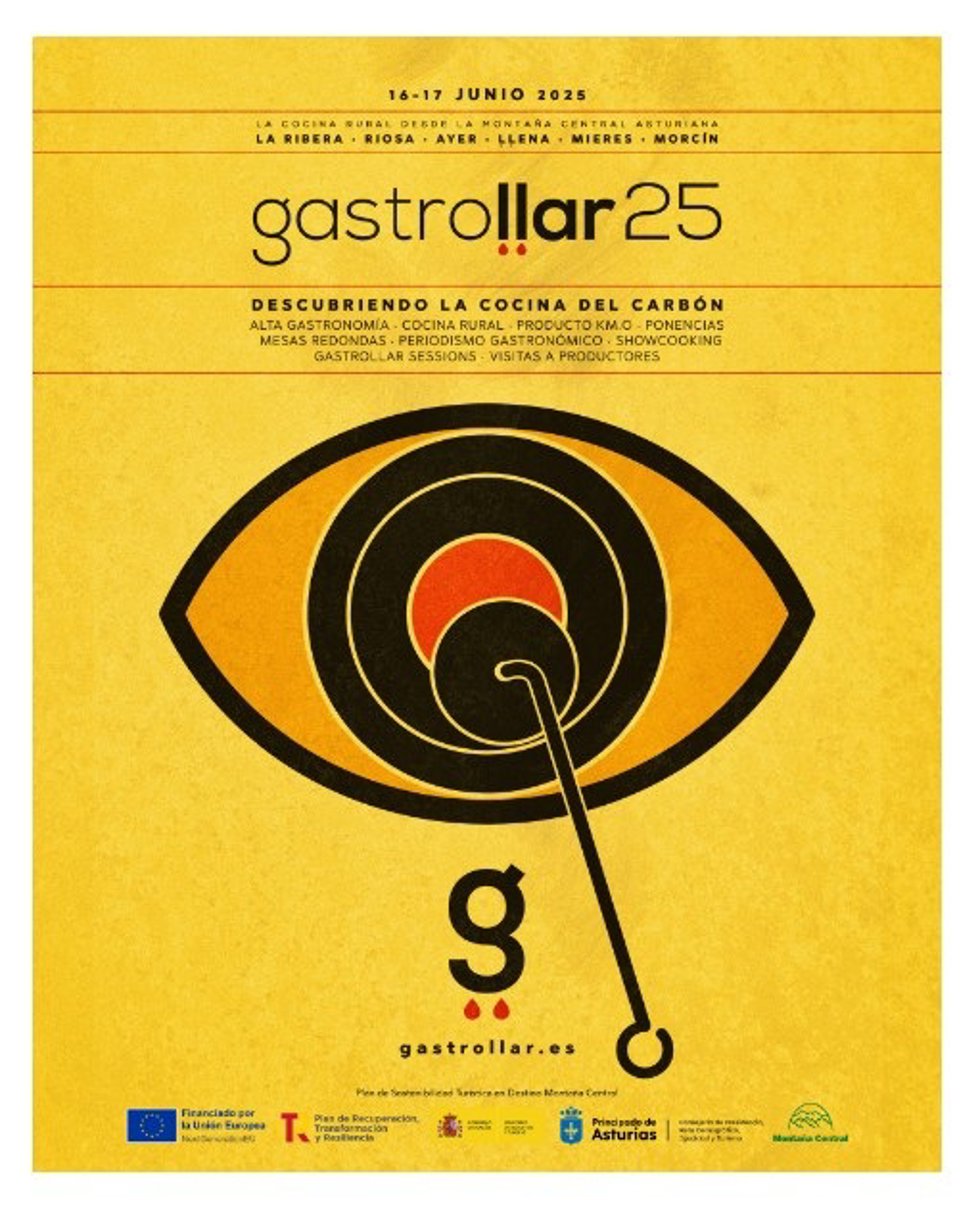 Cartel realizado por el disenador grafico mierense Hector Castan