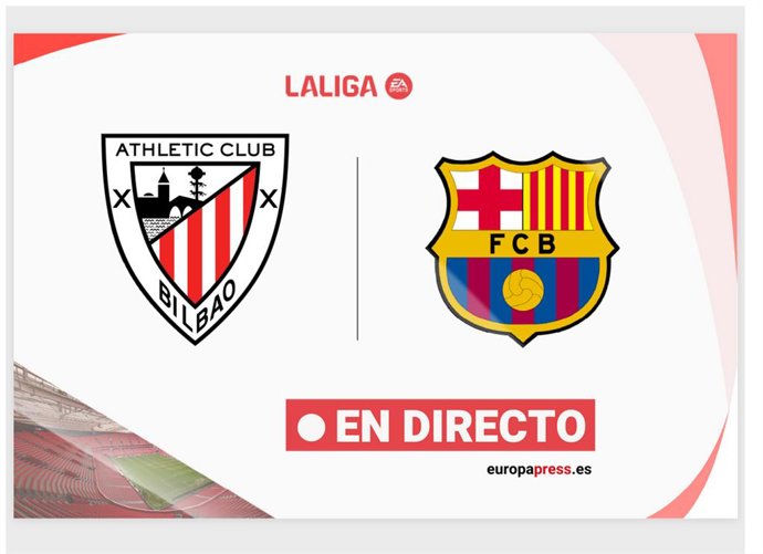 Onces Iniciales confirmados: Athletic - Barcelona: resumen y estadísticas del partido de la jornada 38 de LaLiga EA Sports