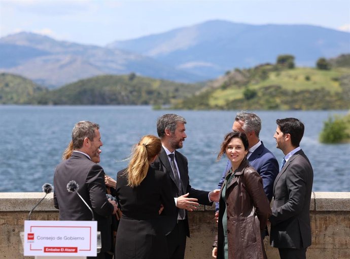 El Consejo de Gobierno de la Comunidad de Madrid en el embalse de El Atazar