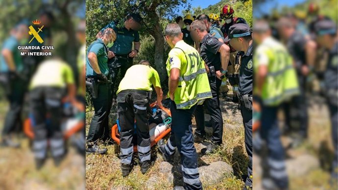 Rescate de senderista en Arroyomolinos