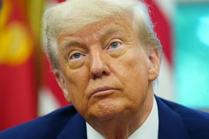 May 8, 2025, Washington, District Of Columbia, USA: United States President Donald J Trump.