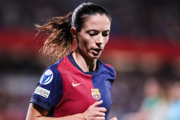 Archivo - Aitana Bonmati of FC Barcelona Femenino looks on during the UEFA Women’s Champions League, football match played between FC Barcelona and Hammarby IF at Johan Cruyff Stadium on October 16, 2024 in Sant Joan Despi, Spain.