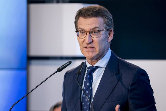 Archivo - El presidente del Partido Popular, Alberto Núñez Feijóo.