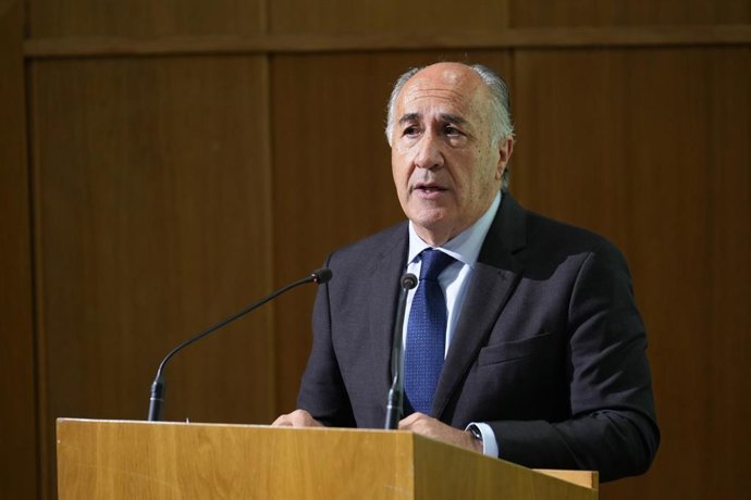 Archivo - El alcalde de Algeciras, José Ignacio Landaluce interviene en la inauguración del Foro. A 29 de enero de 2025 en Algeciras, Cádiz (Andalucía, España).  El Auditorio Millán Picazo de Algeciras (Cádiz) es el escenario de la primera edición del for