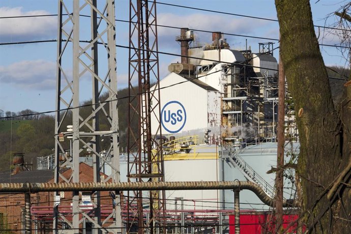 Archivo - April 8, 2025, Clairton, Pennsylvania, USA: The US Steel Clairton Plant in Clairton, Pennsylvania on Wednesday, April 8, 2024.