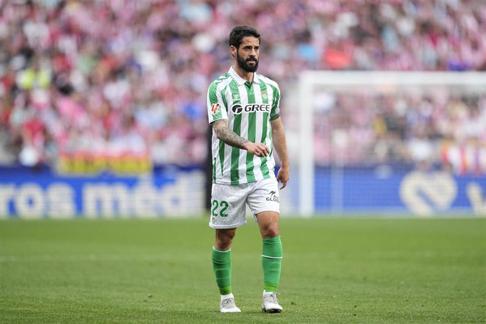 Isco Alarcón durante un partido con el Real Betis