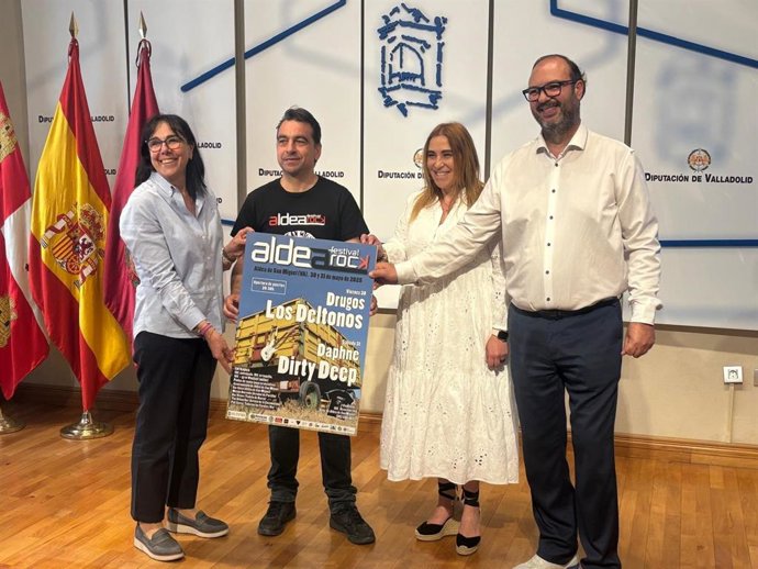 Presentación del programa AldeaRock 2025 en Aldea de San Miguel