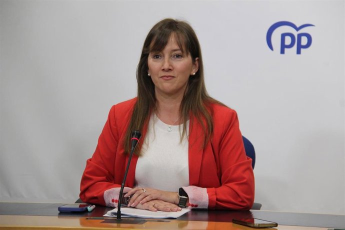 La diputada autonómica del Partido Popular en las Cortes de Castilla-La Mancha, Tania Andicoberry.