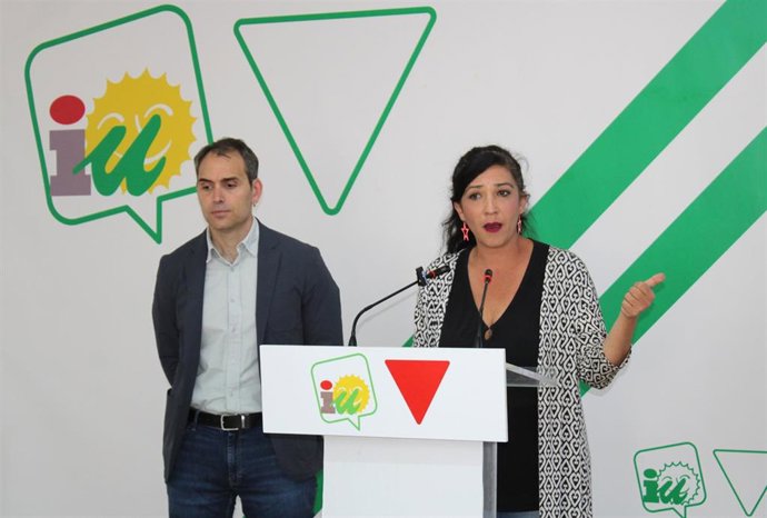La coordinadora provincial de Izquierda Unida Málaga, Toni Morillas, en una imagen de archivo