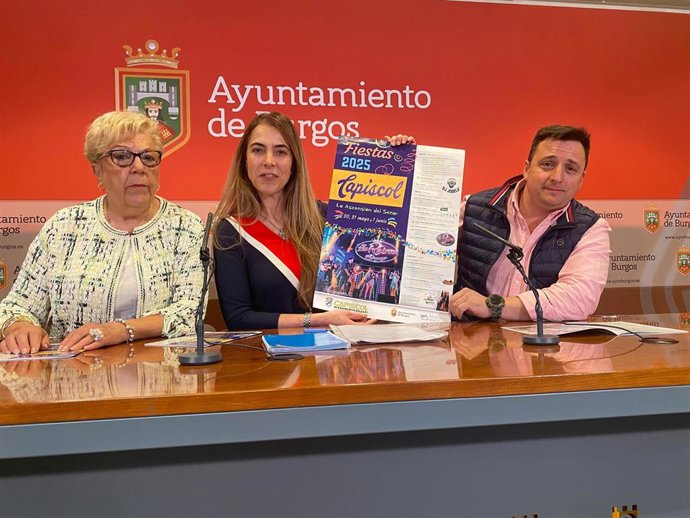 Presentación de las fiestas de los barrios Río Vena y Capiscol de Burgos