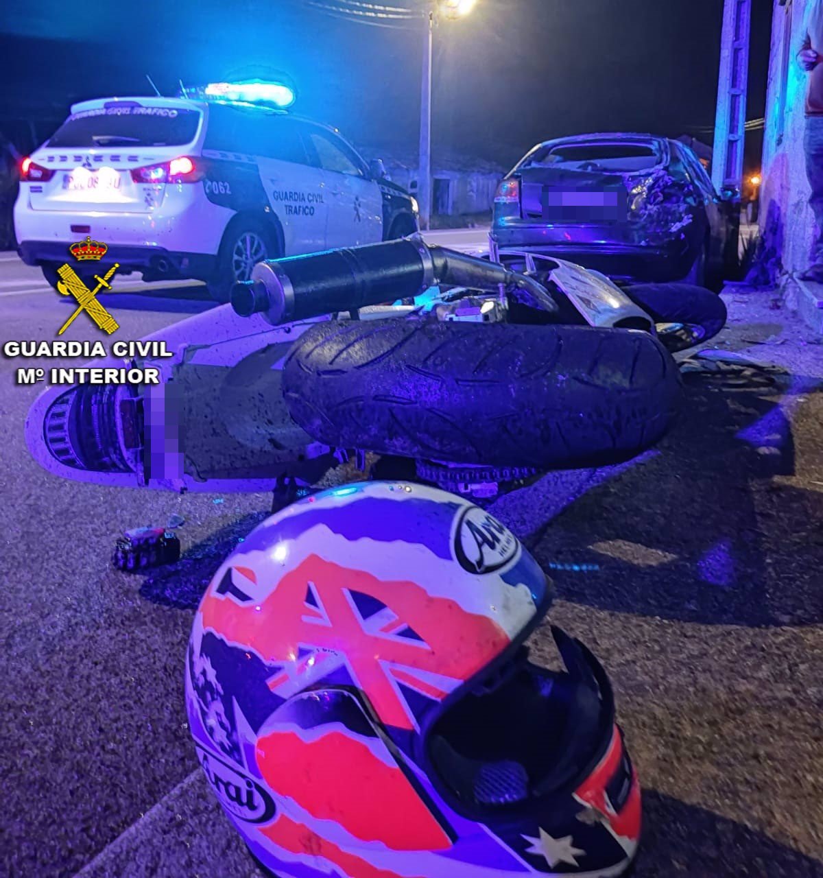 Aumentan en Galicia los accidentes mortales en motoristas y los siniestros con coches en sentido contrario