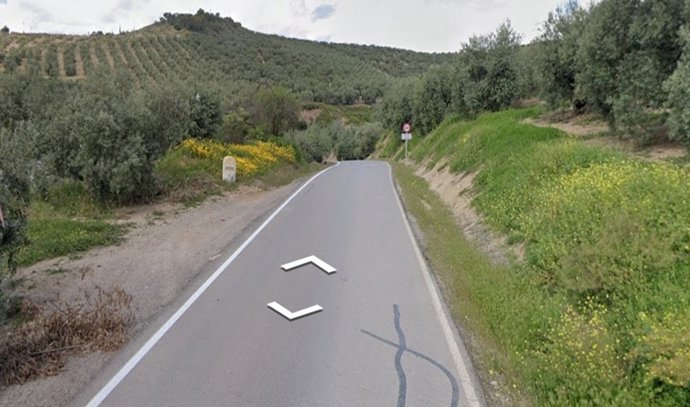 Lugar en el que se ha producido el accidente mortal en Iznájar.